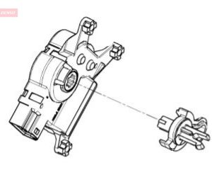 Element de control aer conditionat DENSO DAT23012 – RENAULT | AutoRival