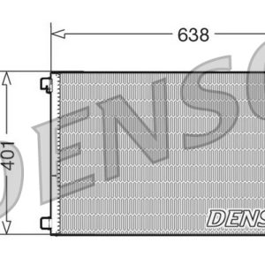 Condensator climatizare DENSO DCN23012 – RENAULT | AutoRival