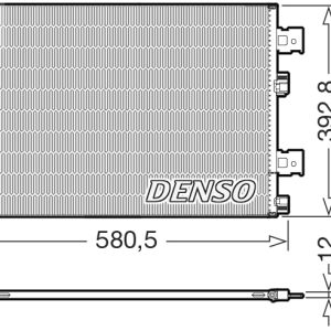 Condensator climatizare DENSO DCN37005 – RENAULT | AutoRival