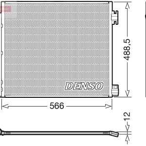 Condensator climatizare DENSO DCN46026 – RENAULT | AutoRival