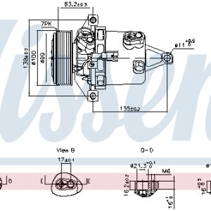 Compresor climatizare NISSENS 890980 – RENAULT | AutoRival