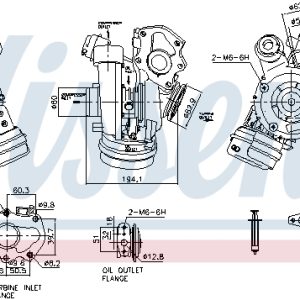Compresor sistem de supraalimentare NISSENS 93856 – RENAULT | AutoRival
