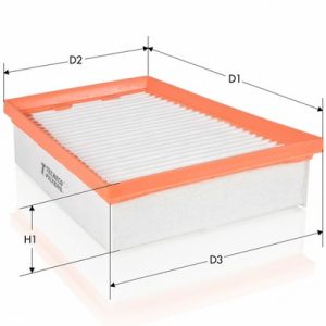 Filtru aer TECNECO FILTERS AR2030PM – RENAULT | AutoRival