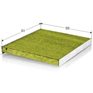 Filtru aer habitaclu TECNECO FILTERS CKA1629 – RENAULT | AutoRival