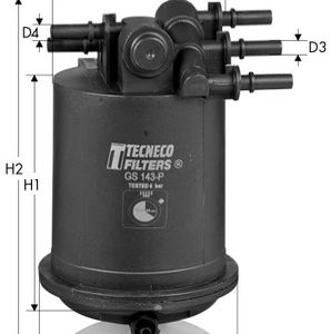 Filtru combustibil TECNECO FILTERS GS143P – RENAULT | AutoRival