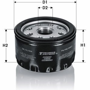 Filtru ulei TECNECO FILTERS OL100 – RENAULT | AutoRival