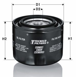 Filtru ulei TECNECO FILTERS OL138 – RENAULT | AutoRival