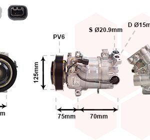 Compresor climatizare VAN WEZEL 1301K700 – RENAULT | AutoRival