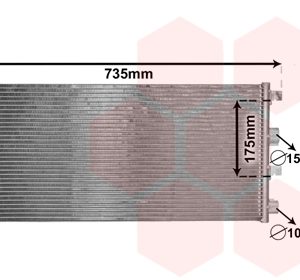 Condensator climatizare VAN WEZEL 15005004 – RENAULT | AutoRival
