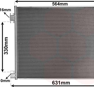 Condensator climatizare VAN WEZEL 33005422 – RENAULT | AutoRival