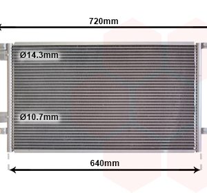 Condensator climatizare VAN WEZEL 43005253 – RENAULT | AutoRival