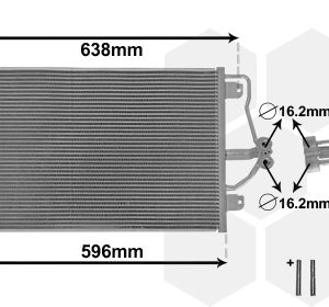Condensator climatizare VAN WEZEL 43005256 – RENAULT | AutoRival