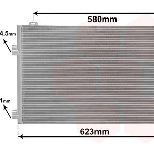 Condensator climatizare VAN WEZEL 43005347 – RENAULT | AutoRival