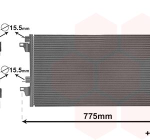 Condensator climatizare VAN WEZEL 43005366 – RENAULT | AutoRival