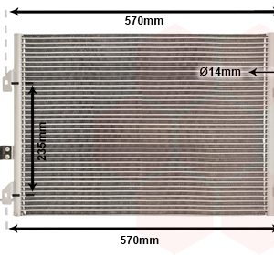 Condensator climatizare VAN WEZEL 43005376 – RENAULT | AutoRival