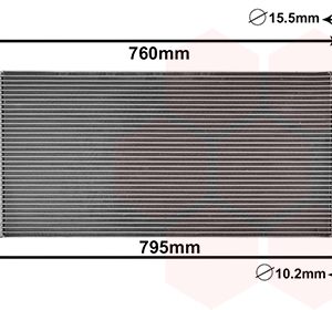 Condensator climatizare VAN WEZEL 43005430 – RENAULT | AutoRival