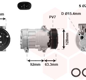 Compresor climatizare VAN WEZEL 4300K369 – RENAULT | AutoRival