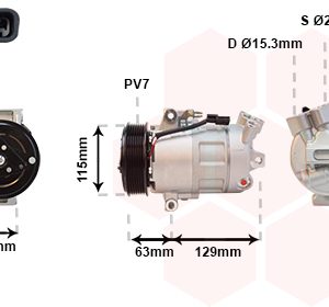 Compresor climatizare VAN WEZEL 4300K384 – RENAULT | AutoRival