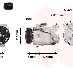 Compresor climatizare VAN WEZEL 4300K392 – RENAULT | AutoRival