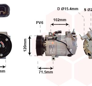 Compresor climatizare VAN WEZEL 4300K393 – RENAULT | AutoRival