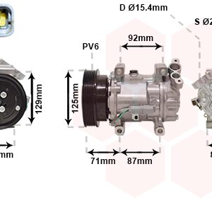 Compresor climatizare VAN WEZEL 4300K401 – RENAULT | AutoRival