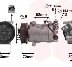 Compresor climatizare VAN WEZEL 4300K489 – RENAULT | AutoRival