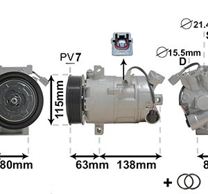 Compresor climatizare VAN WEZEL 4300K491 – RENAULT | AutoRival