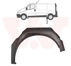 Aripa interioara VAN WEZEL 4394347 – RENAULT | AutoRival