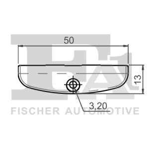 Clips acoperire decorativa si protectie FA1 22-40038.5 – RENAULT | AutoRival