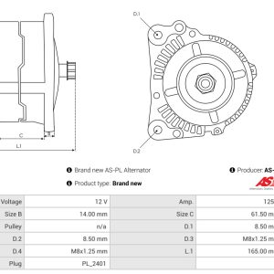 Electromotor AS-PL S0985(SEG) – RENAULT | AutoRival
