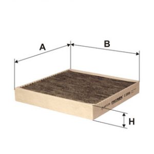 Filtru aer habitaclu FILTRON K 1089A – RENAULT | AutoRival