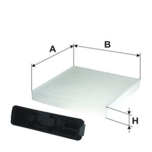 Filtru aer habitaclu FILTRON K 1152 – RENAULT | AutoRival
