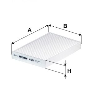 Filtru aer habitaclu FILTRON K 1230 – RENAULT | AutoRival