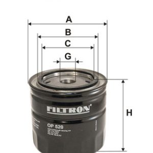 Filtru ulei FILTRON OP 520 – RENAULT | AutoRival