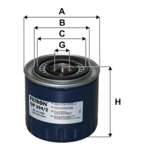 Filtru ulei FILTRON OP 594/2 – RENAULT | AutoRival