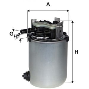 Filtru combustibil FILTRON PP 857/9 – RENAULT | AutoRival