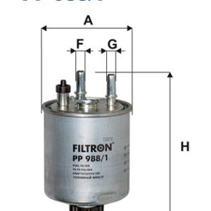 Filtru combustibil FILTRON PP 988/1 – RENAULT | AutoRival
