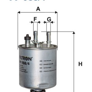 Filtru combustibil FILTRON PP 988/4 – RENAULT | AutoRival