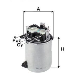 Filtru combustibil FILTRON PP 988/8 – RENAULT | AutoRival