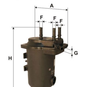Filtru combustibil FILTRON PS 980/3 – RENAULT | AutoRival