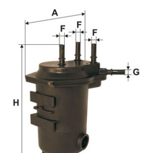 Filtru combustibil FILTRON PS 980/4 – RENAULT | AutoRival