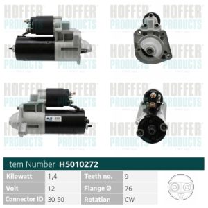 Electromotor HOFFER H5010272 – RENAULT | AutoRival