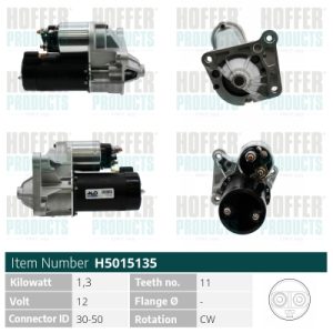 Electromotor HOFFER H5015135 – RENAULT | AutoRival