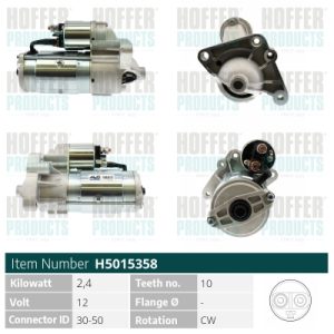 Electromotor HOFFER H5015358 – RENAULT | AutoRival