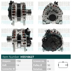 Alternator HOFFER H5510627 – RENAULT | AutoRival