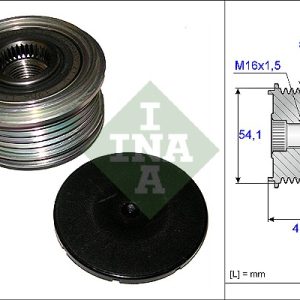 Fulie alternator INA 535 0089 10 – RENAULT | AutoRival