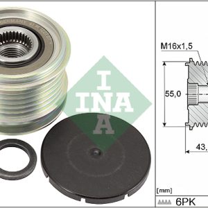 Fulie alternator INA 535 0105 10 – RENAULT | AutoRival