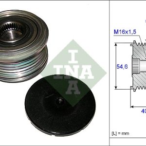 Fulie alternator INA 535 0109 10 – RENAULT | AutoRival