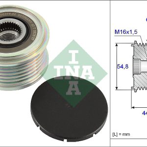 Fulie alternator INA 535 0114 10 – RENAULT | AutoRival