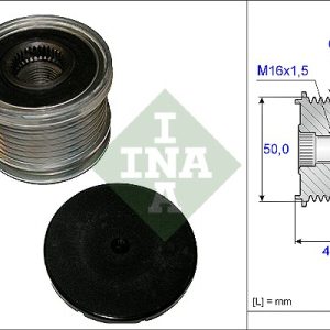 Fulie alternator INA 535 0148 10 – RENAULT | AutoRival